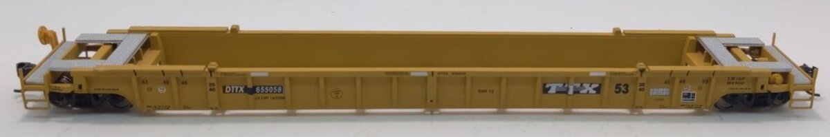 Walthers 932-3945 HO Scale TTX NSC 53' Well Car #655058 NIB