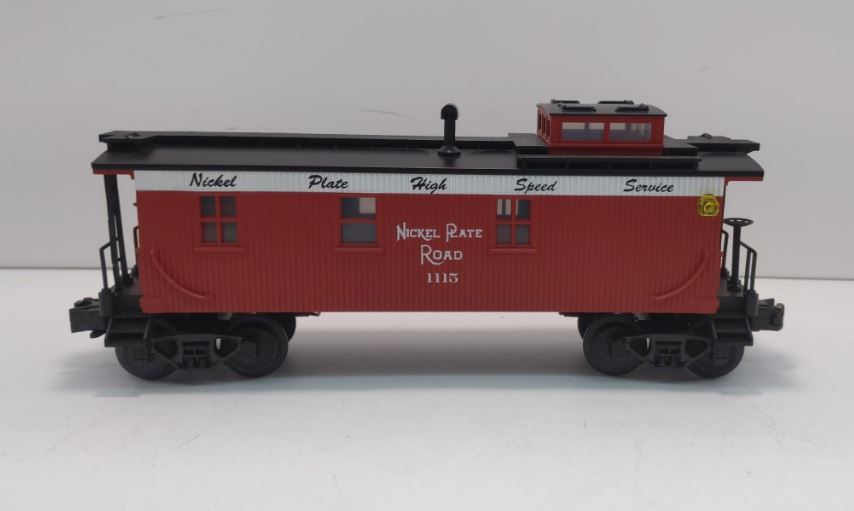 MTH 30-7705 O Gauge Nickel Plate Road Semi-Scale Illuminated Caboose #1115 LN/Box