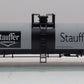 Atlas 1558-1 HO Scale Stauffer 17,360 Galllon Tank Car #85275 MT/Box