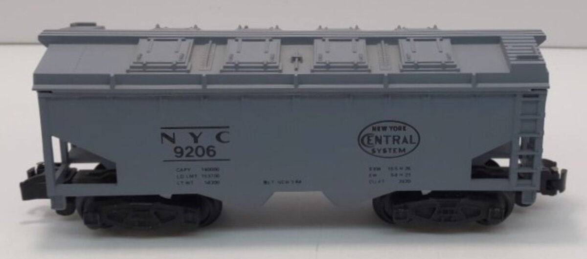 American Flyer 4-9206 S Scale New York Central Covered Hopper #9206 LN/Box