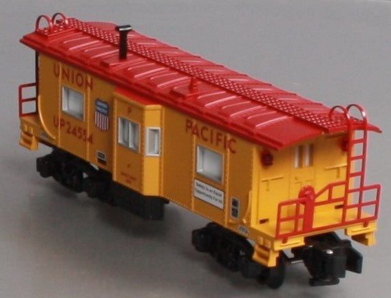 American Flyer 6-48727 S Gauge Union Pacific Lighted Bay Window Caboose #24554 LN/Box