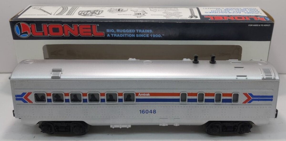 Lionel 6-16048 O Gauge Amtrak Streamlined Diner Car NIB