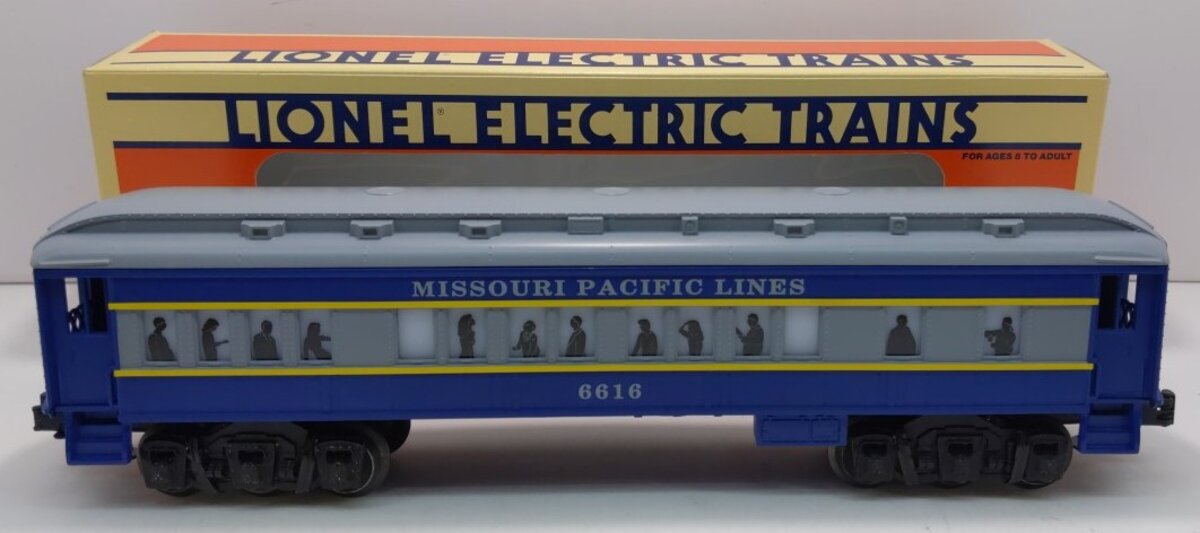 Lionel 6-16077 O Missouri Pacific Passenger Car #6616 LN/Box