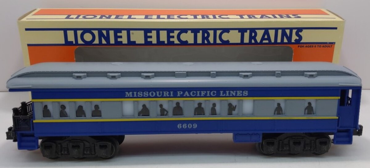 Lionel 6-16079 O Missouri Pacific Observation Car #6630 LN/Box