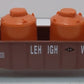 Lionel 6-16388 O Gauge Lehigh Valley Gondola w/Canisters LN/Box