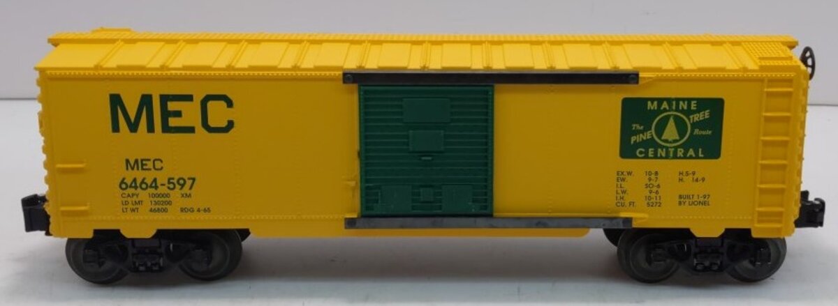 Lionel 6-29203 O Gauge Maine Central Boxcar #6464-597 LN/Box