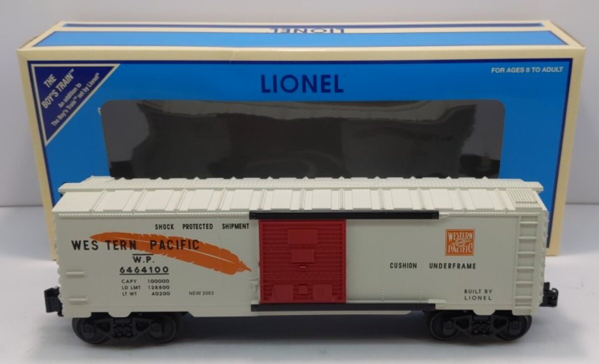 Lionel 6-39257 O Gauge Western Pacific The Boy's Train™  Addition Boxcar LN/Box