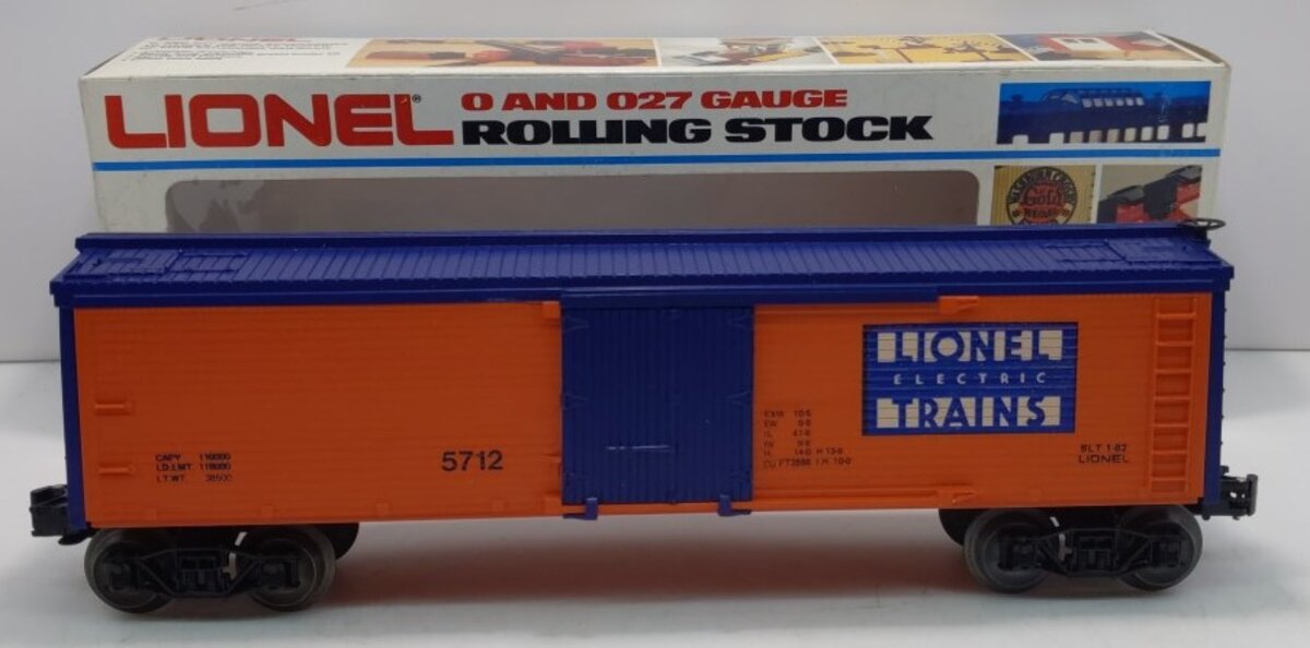 Lionel 6-5712 O Gauge Lionel Lines TOC Woodside Refrigerator Car #5712 LN/Box