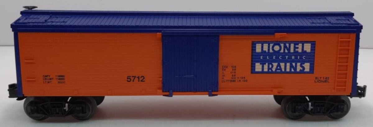 Lionel 6-5712 O Gauge Lionel Lines TOC Woodside Refrigerator Car #5712 LN/Box
