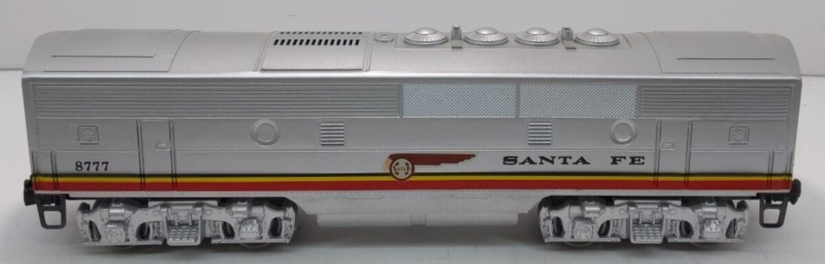 Lionel 6-8777 O Gauge Santa Fe F3 B Unit Non-Powered Diesel Locomotive LN/Box