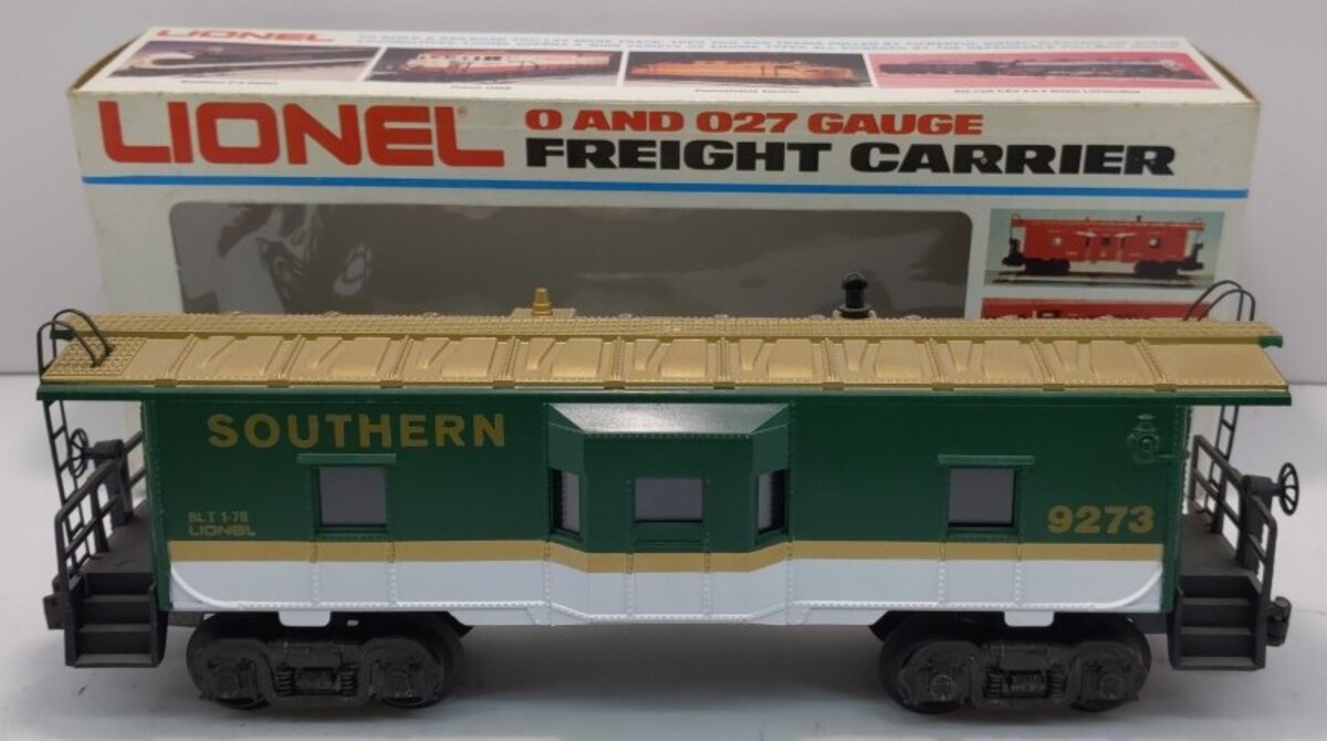 Lionel 6-9273 O Gauge Southern Bay Window Lighted Caboose