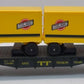 Lionel 6-9352 O Gauge Chicago & Northwestern Piggyback Flatcar w/Trailers LN/Box