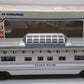 Lionel 6-9588 O Gauge Burlington Aluminum "Silver Dome" Vista Dome Passenger Car EX/Box