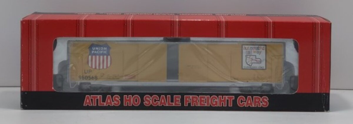Atlas 1677-2 HO Union Pacific 60' Double Door Auto Parts Car #960568 LN/Box