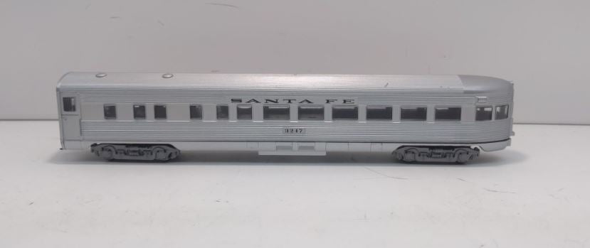 Athearn 1831 HO Scale Santa Fe Streamlined Observation Car #3246