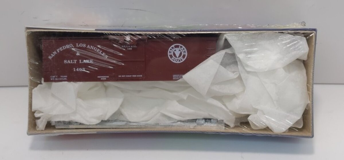 Roundhouse 3291 HO Scale Salt Lake Route 36' Box Car # 1403 Kit