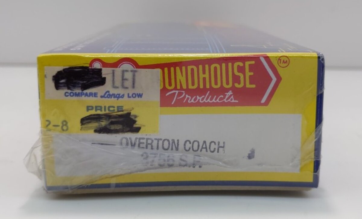 Roundhouse 3756 HO Southern Pacific Overton Coach Car