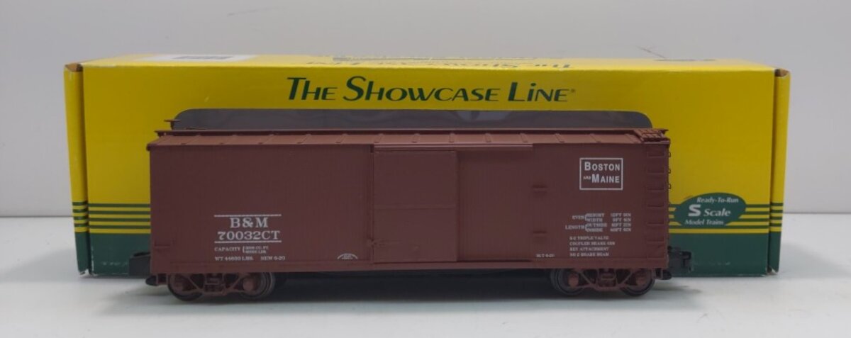 S-Helper 01601 S Boston & Maine Box Car #70032 LN/Box