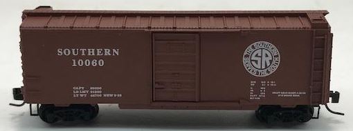 Micro-Trains 14118-2 Z Scale Southern Single Door Boxcar LN/Box