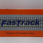 Lionel 6-12032 O Scale Straight FasTrack (Pack of 4) LN/Box