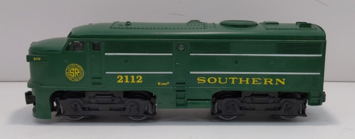 K-Line 2112 O Southern F-3 Diesel Locomotive #2112