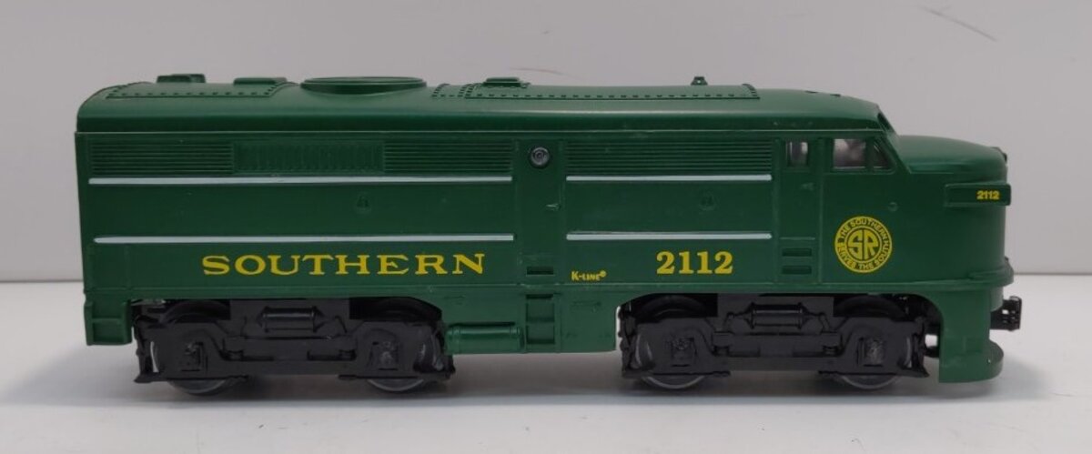 K-Line 2112 O Southern F-3 Diesel Locomotive #2112