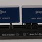 Athearn 92370 HO Scale Nickle Plate Road 50` Flat With Two 25` Trailers #1955 LN/Box