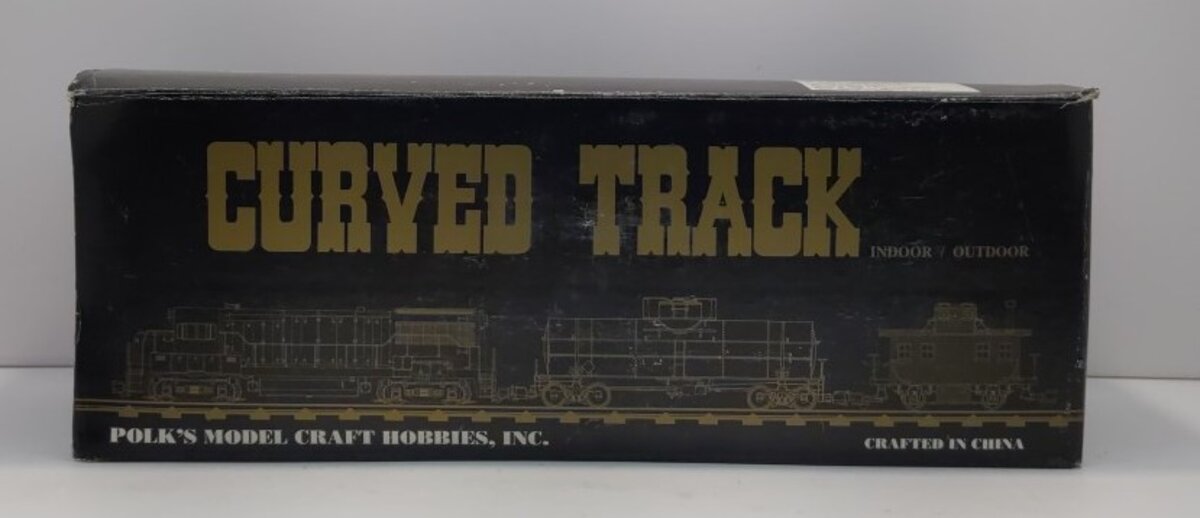 Aristo-Craft 11100 G Gauge Euro Brass 4 Ft. Diameter Curved Track (12) EX/Box