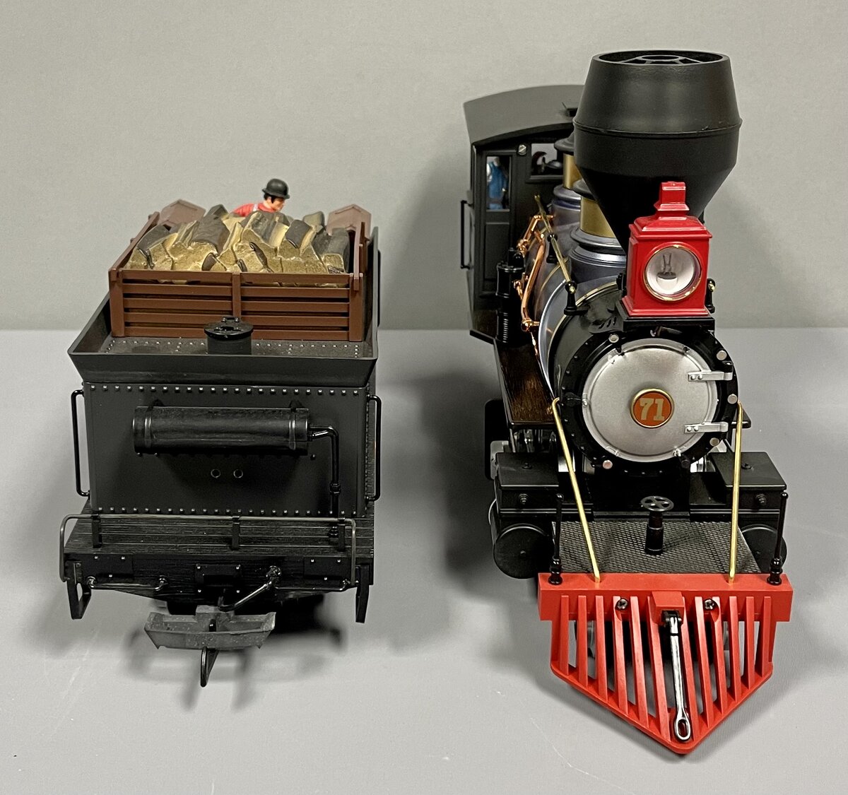 LGB 2028D G Scale DSP&P 2-6-0 Mogul Steam Locomotive & Tender #71 LN/Box