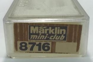 Marklin 8716 Z Scale DB 2nd Class Commuter Passenger Car