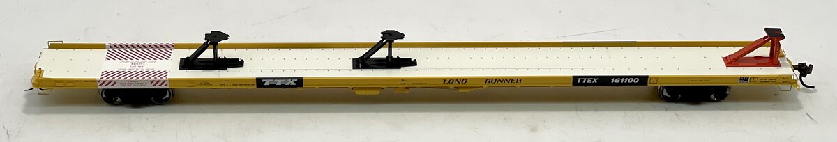 Athearn G29550 HO Scale TTX F89F 89' Flatcar #161100 (Pack of 2)