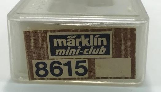 Marklin 8615 Z Scale Mini Club DB Container Car LN/Box