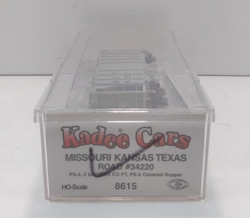 Kadee 8615 HO Missouri-Kansas-Texas PS-2 Covered Hopper #34220 LN/Box