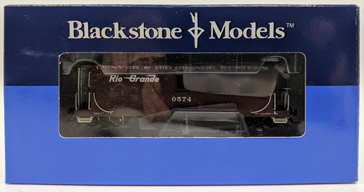 Blackstone Models B340958 HOn3 Scale D&RGW Long Caboose #0574