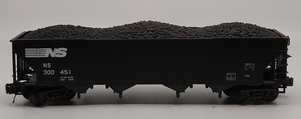 MTH 20-97621 O Norfolk Southern 4-Bay Hopper Car #300451 LN/Box