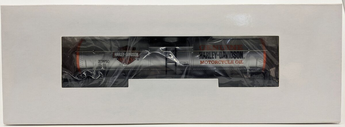 MTH 30-4149A O Gauge Harley Davidson Tank Car #20W50 LN/Box
