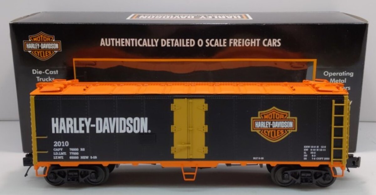 MTH 20-94217 Harley-Davidson Reefer Car LN/Box