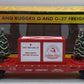 MTH 30-76672 O Christmas Flat Car with Lighted Christmas Trees LN/Box