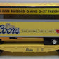 MTH 30-76372 O Gauge Coors Flat Car w/ Trailer LN/Box