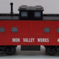 MTH 30-4159C O Gauge Mon Valley Works Steel Caboose #42 EX/Box