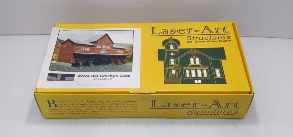 Branchline Trains 694 HO Scale Crosby''s Coal Building Kit