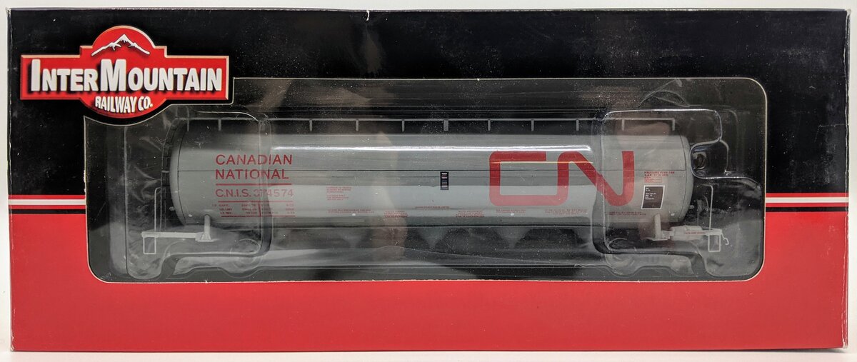 InterMountain 48901-06 HO Scale Canadian National Centerflow Hopper #374574 LN/Box