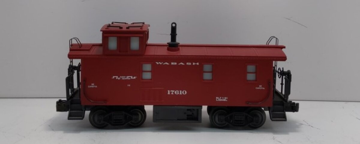 Lionel 6-17610 O Gauge Wabash Steelside Smoking Caboose #17610 LN/Box