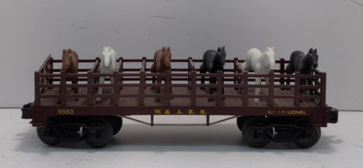 Lionel 6-9553 O Gauge Western & Atlantic Horse Car LN/Box