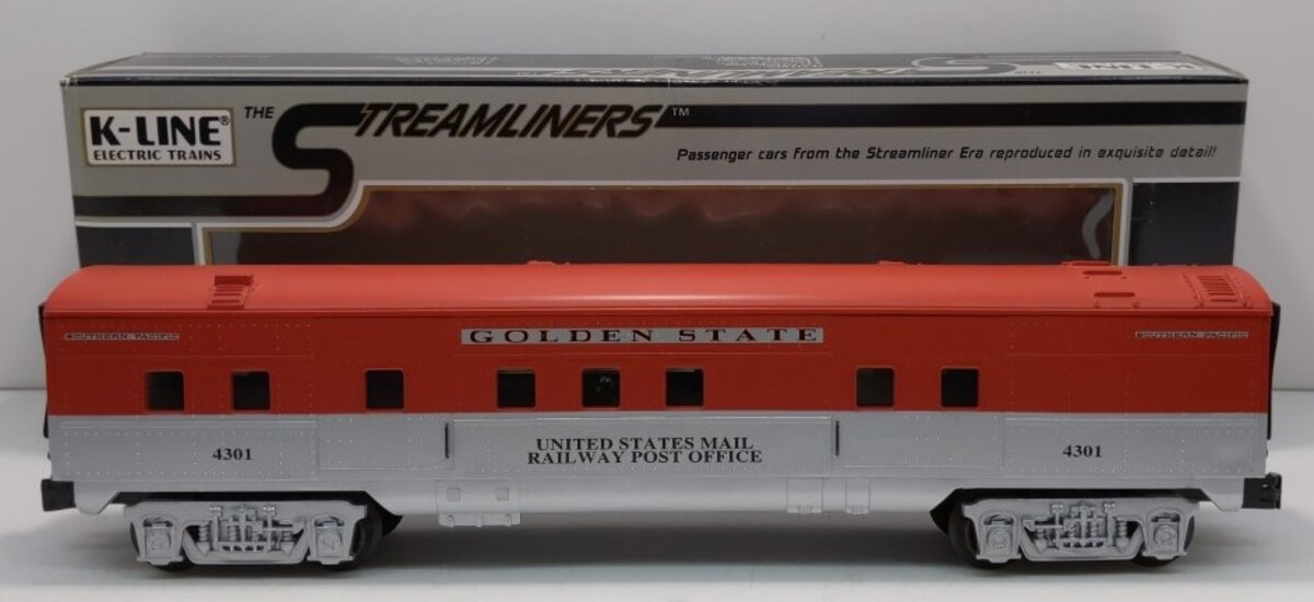 K-Line K4532-4301 O Golden State U.S. Mail 13.5