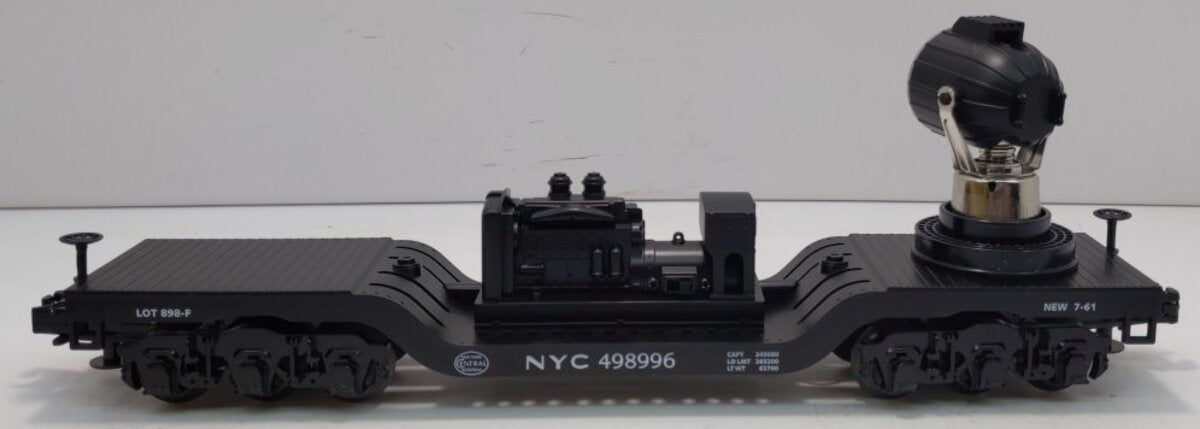 MTH 30-7914 O Gauge New York Central Searchlight Car #498996 NIB