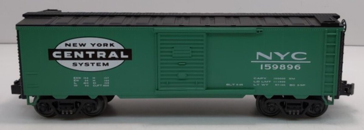 MTH 33-7401 O Gauge New York Central Boxcar #159896 LN/Box