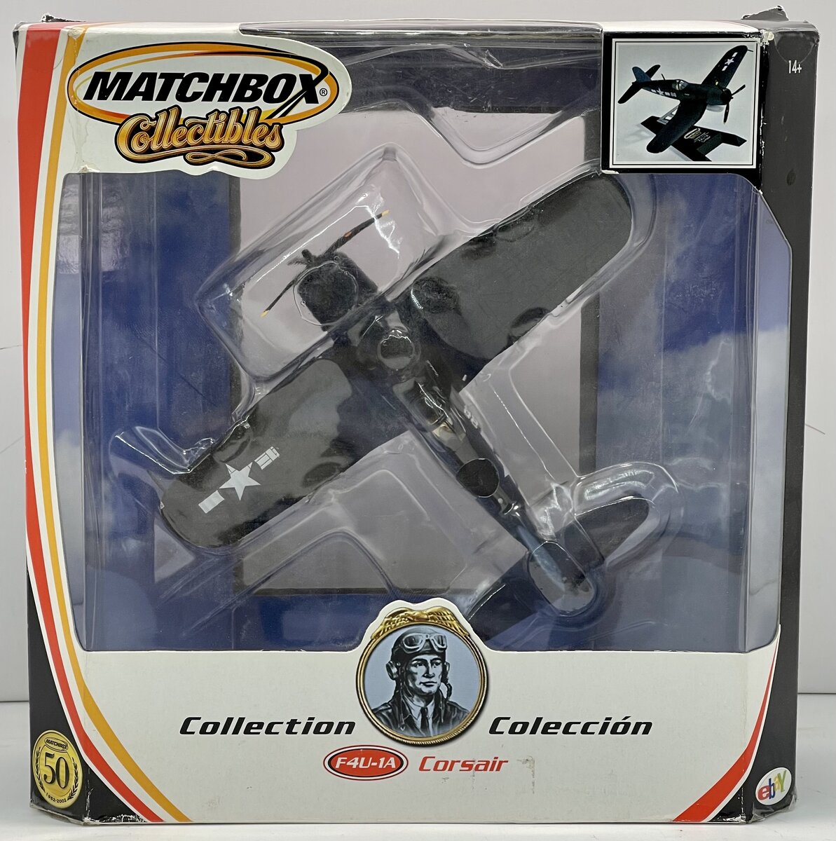 Matchbox 97472 1:72 F4U-1A Corsair WWII Airplane