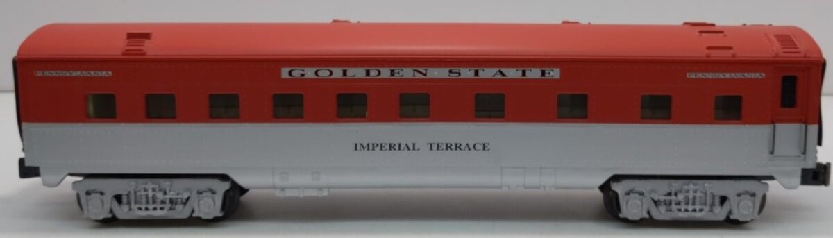 K-Line K4532-3368 O Gauge Golden State "Imperial Terrace" Pullman Passenger Car NIB