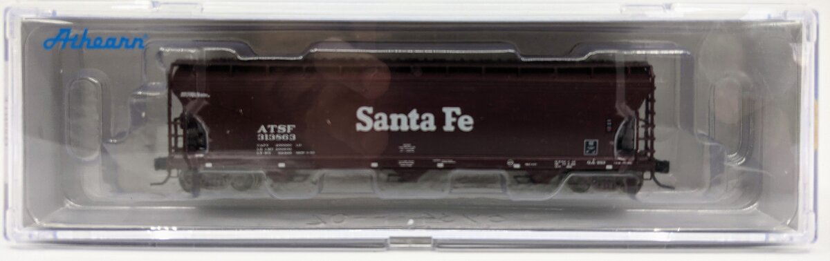 Athearn 6934 N Scale SF ACF 4600 3-Bay Centerflow Hopper #313863 NIB